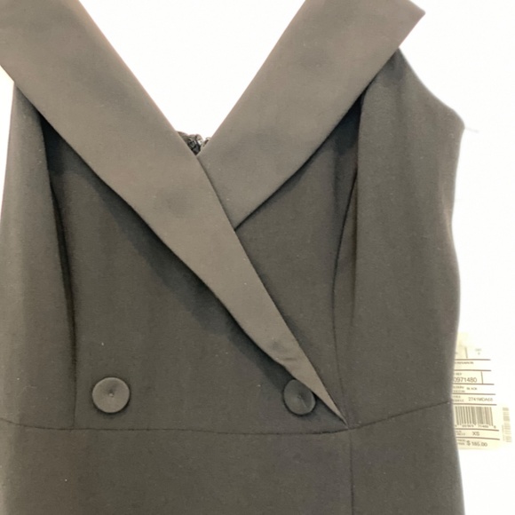 Tuxedo Style LBD - classic lines NWT - Picture 3 of 11